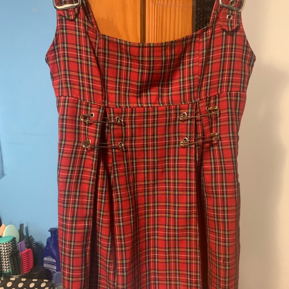 Vintage Lip Service tartan dress